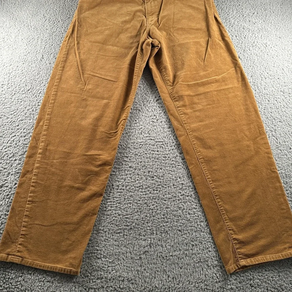 Todd Snyder Corduroy 5 Pocket Chino Pants Mens 34x32 Brown Relaxed Straight Leg